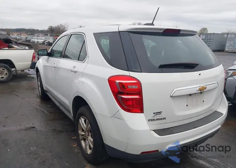 2017 Chevrolet Equinox Ls z USA, uszkodzony, nr VIN 2GNALBEK1H1506753